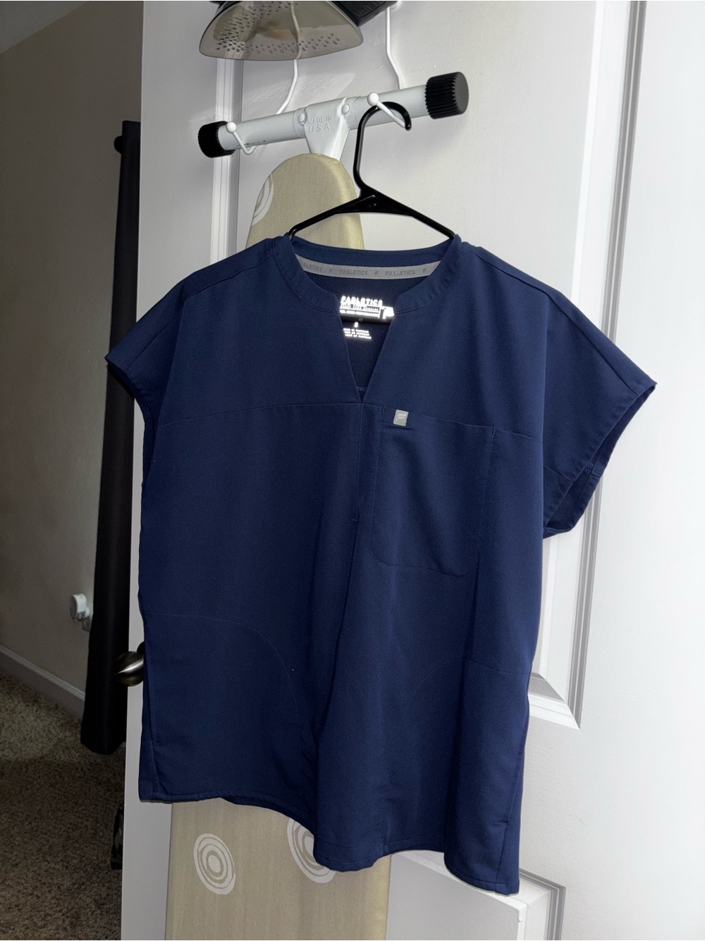 Fabletics Navy Scrub Set — Small/Petite XS